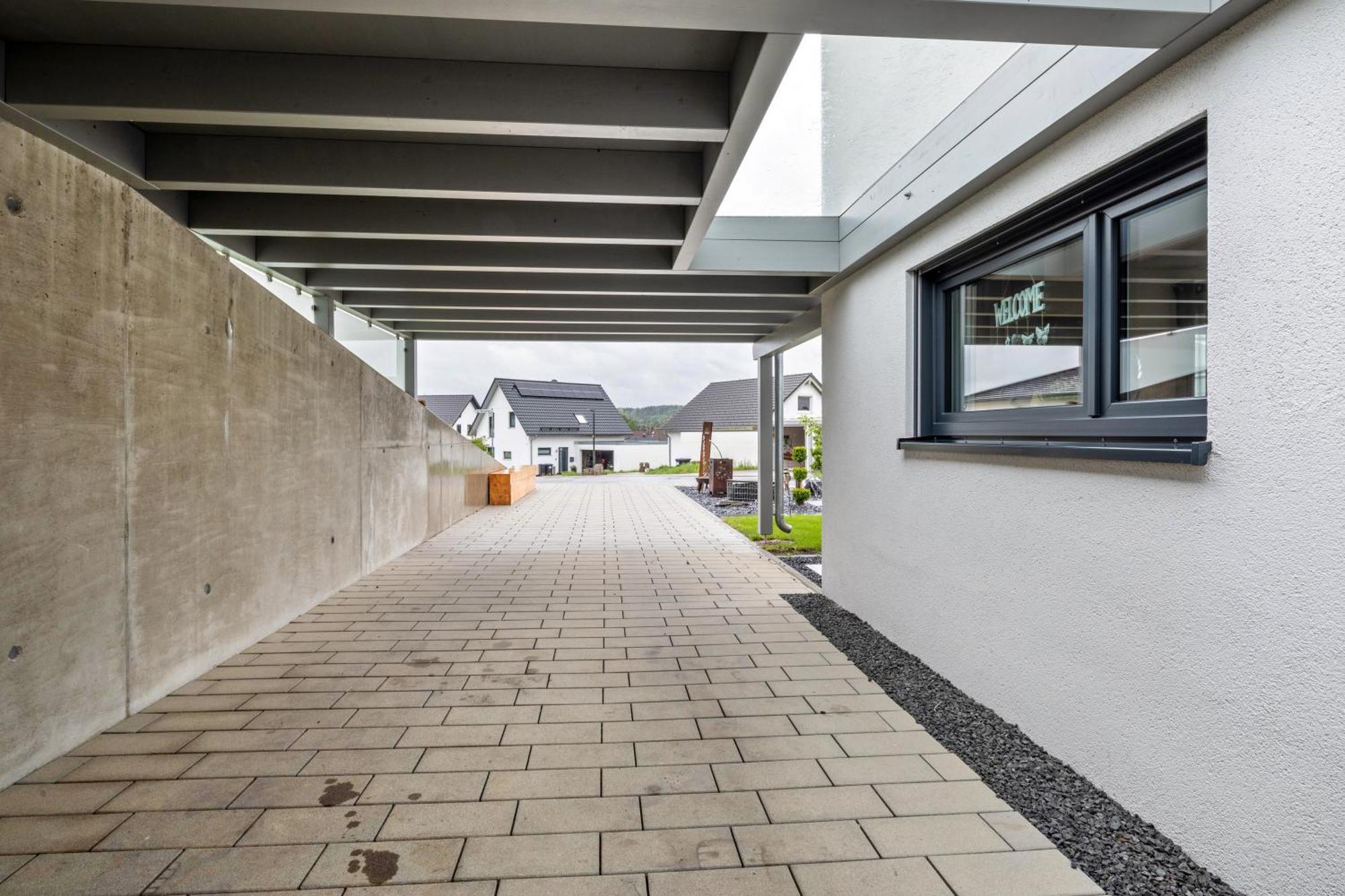 Ferienwohnung Am Weissgerber Münsingen Esterno foto